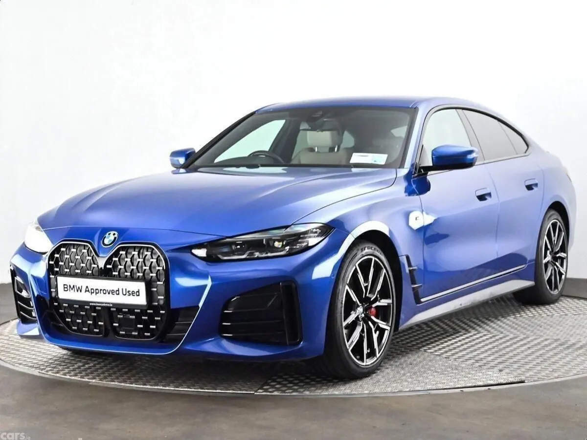 BMW 4-Series Hatchback, Diesel Hybrid, 2023, Blue