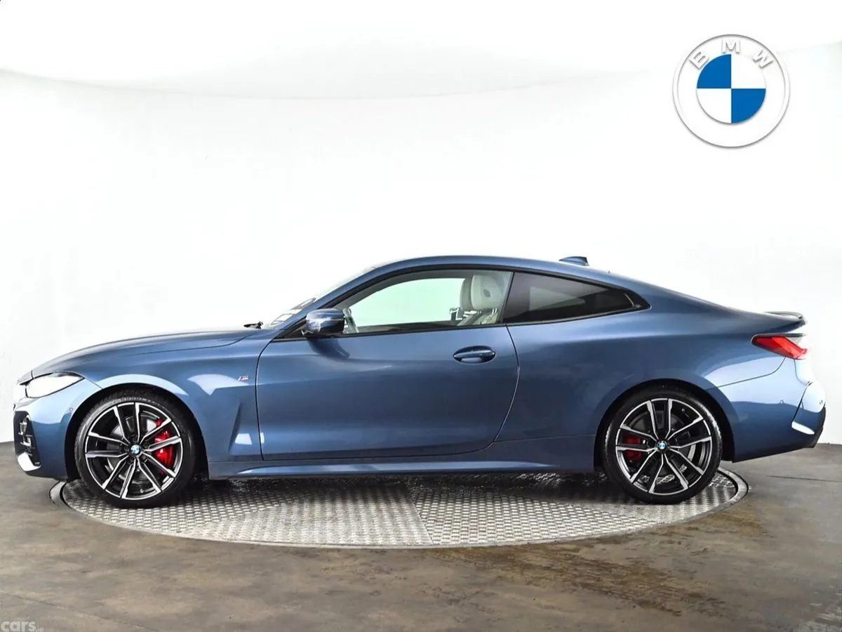 BMW 4-Series Coupe, Diesel Hybrid, 2023, Blue