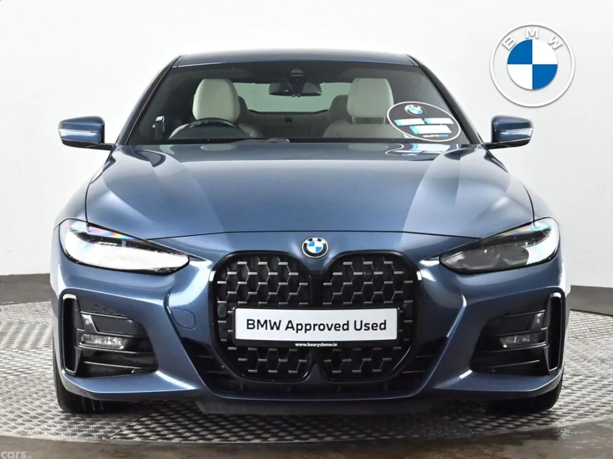 BMW 4-Series Coupe, Diesel Hybrid, 2023, Blue