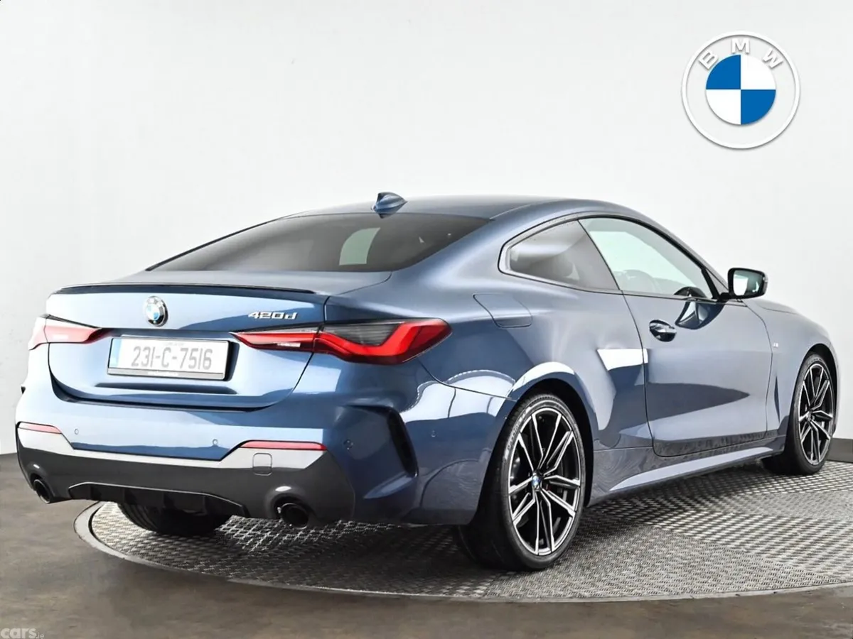BMW 4-Series Coupe, Diesel Hybrid, 2023, Blue