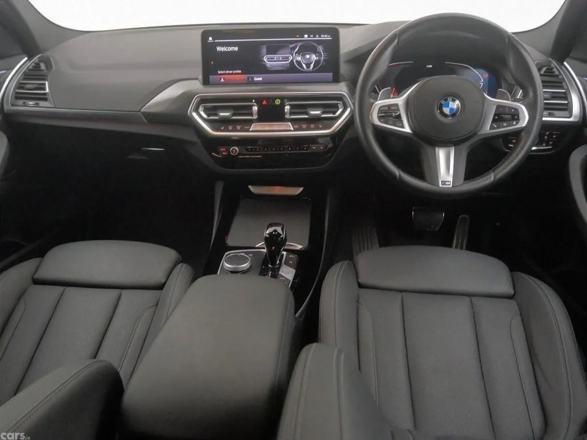 BMW X3 SUV, Diesel Hybrid, 2024, Black