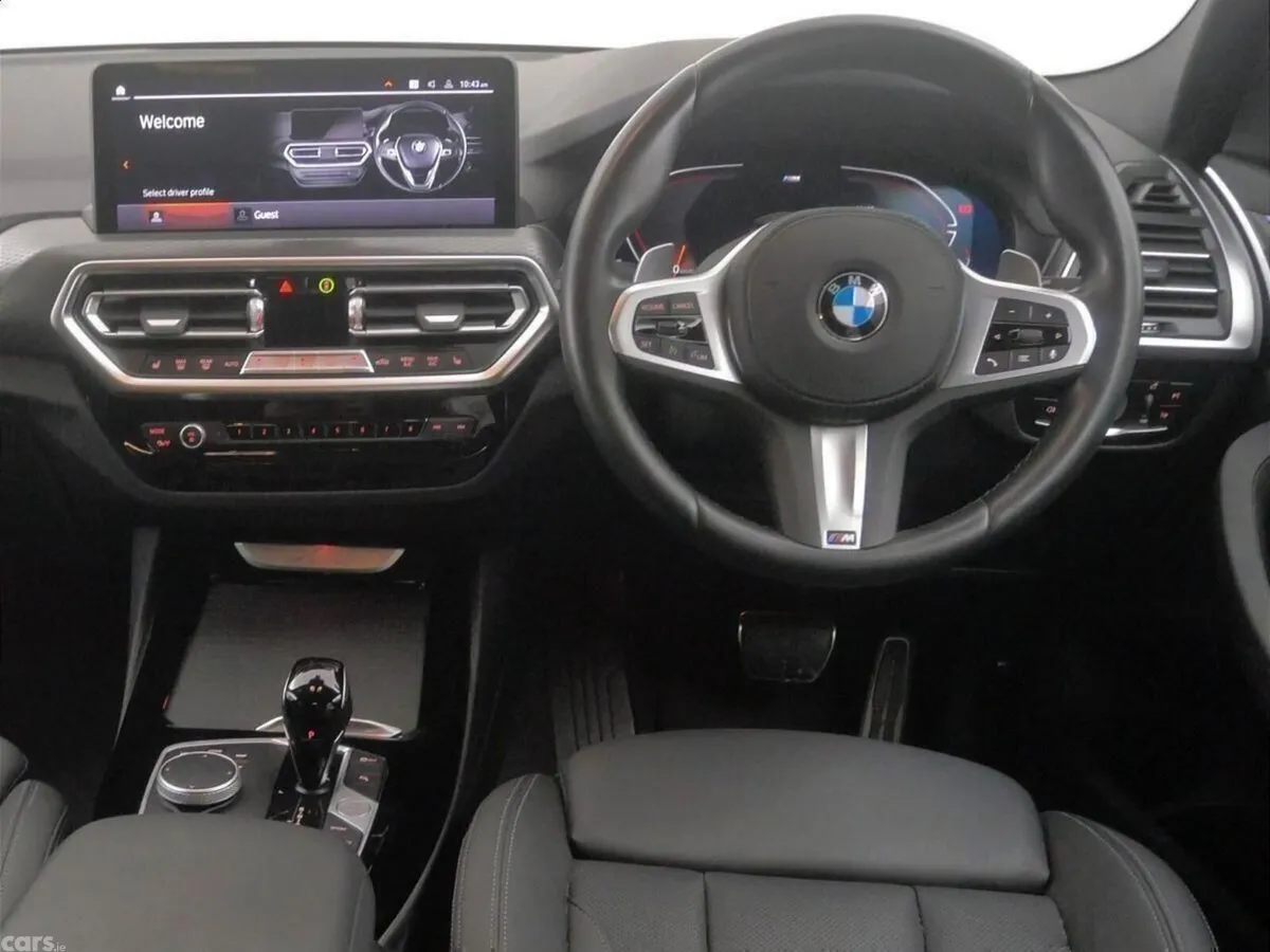 BMW X3 SUV, Diesel Hybrid, 2024, Black