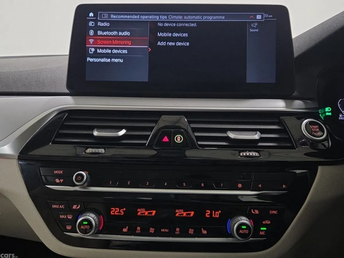 BMW 5-Series Saloon, Diesel Hybrid, 2021, Grey