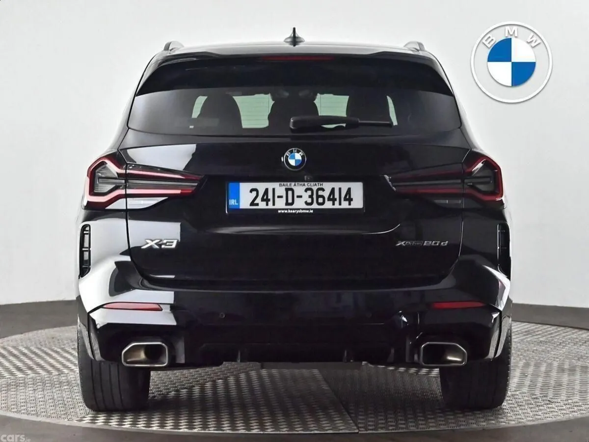 BMW X3 SUV, Diesel Hybrid, 2024, Black
