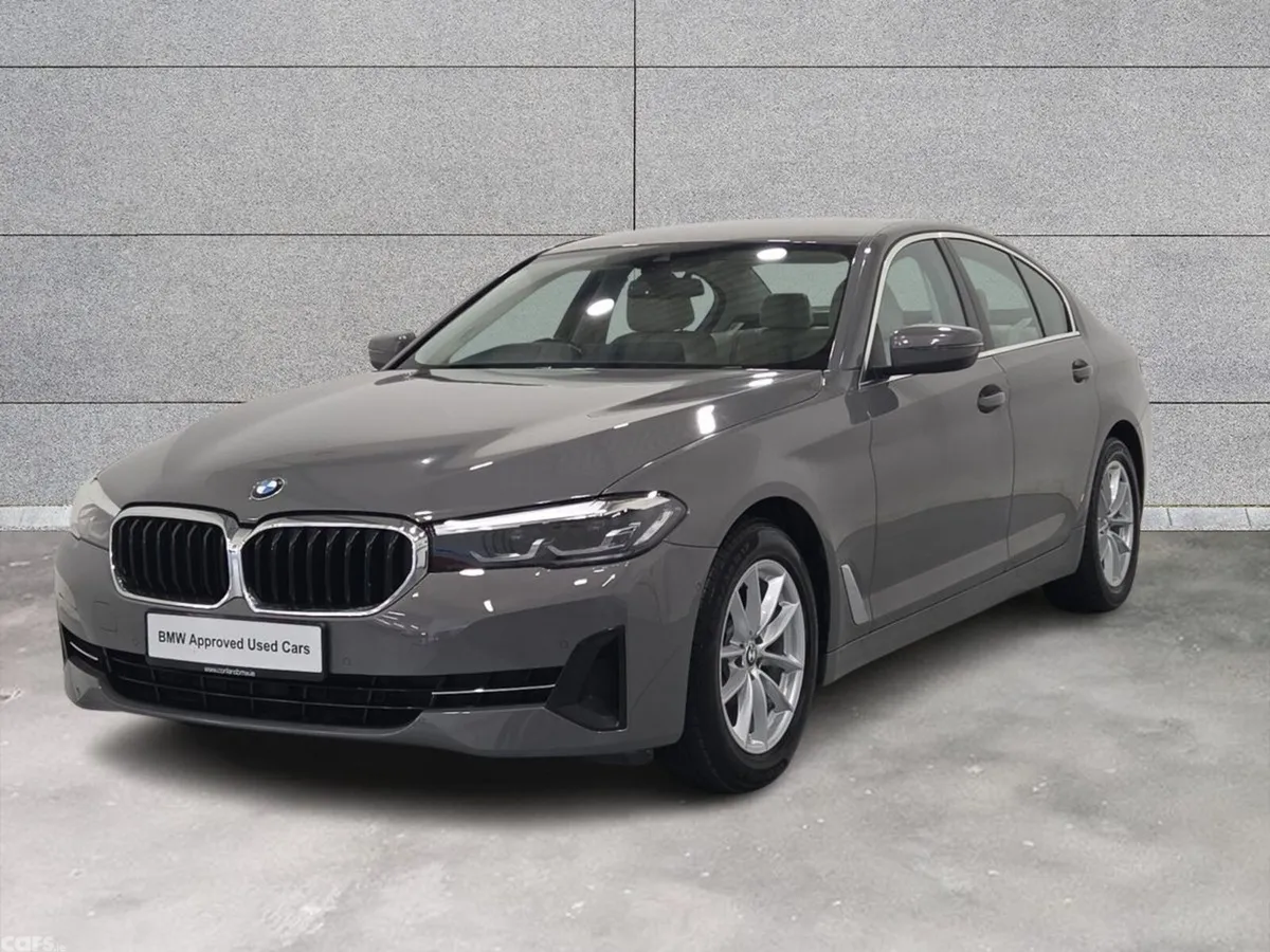 BMW 5-Series Saloon, Diesel Hybrid, 2021, Grey
