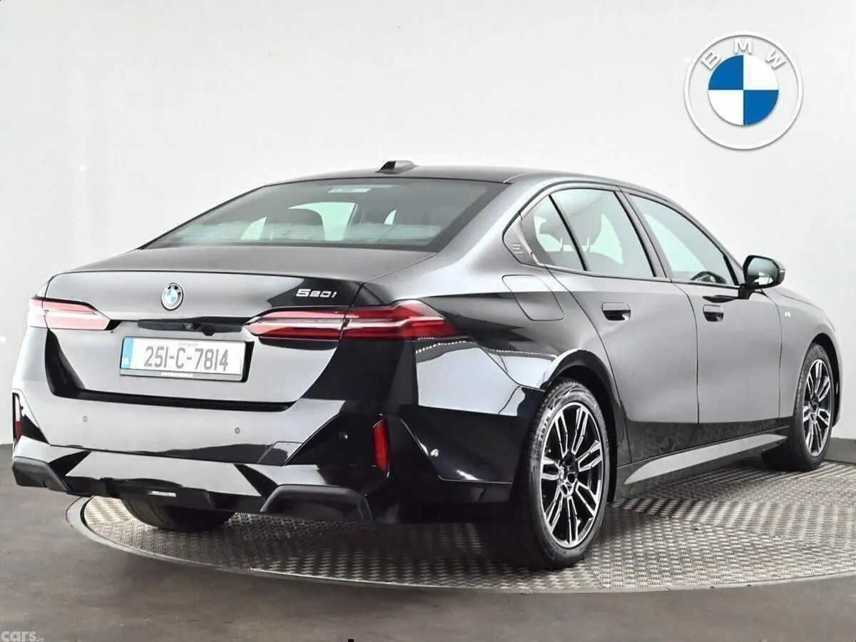 BMW 5-Series Saloon, Petrol Hybrid, 2025, Black
