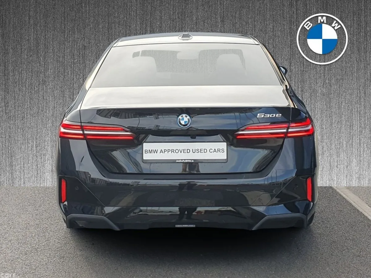 BMW 5-Series Saloon, Petrol Plug-in Hybrid, 2026, Black