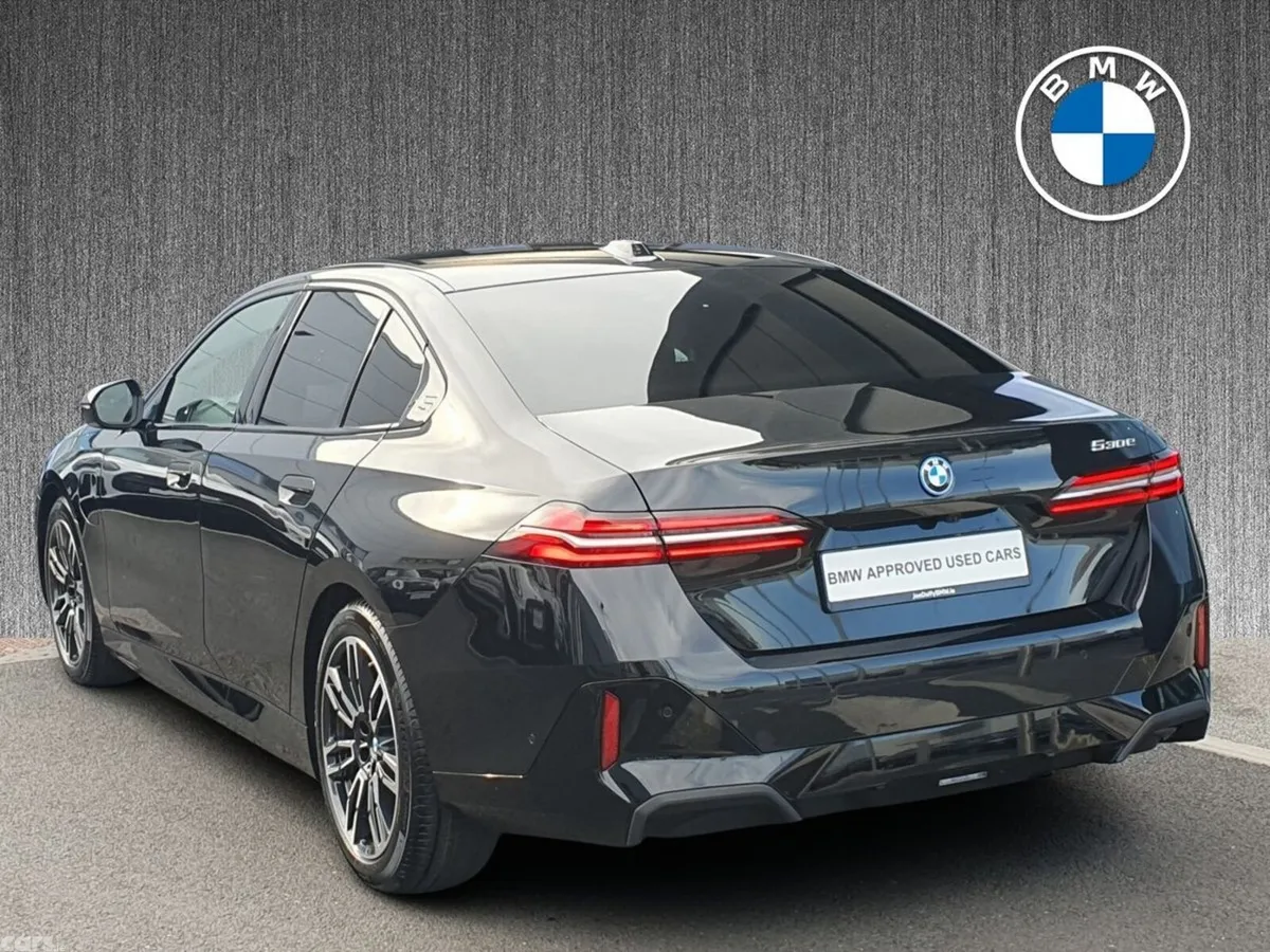BMW 5-Series Saloon, Petrol Plug-in Hybrid, 2026, Black