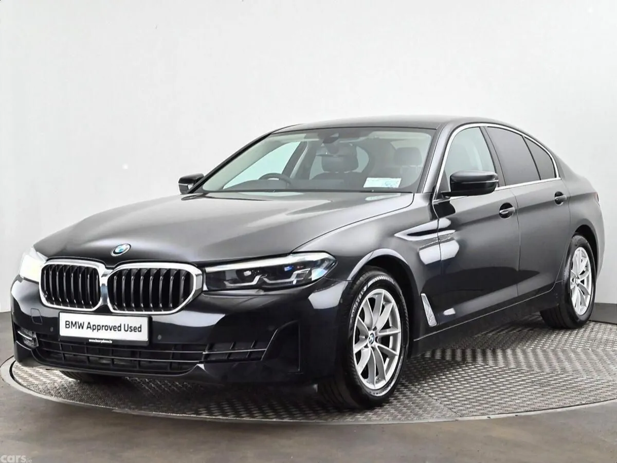 BMW 5-Series Saloon, Diesel Hybrid, 2023, Black
