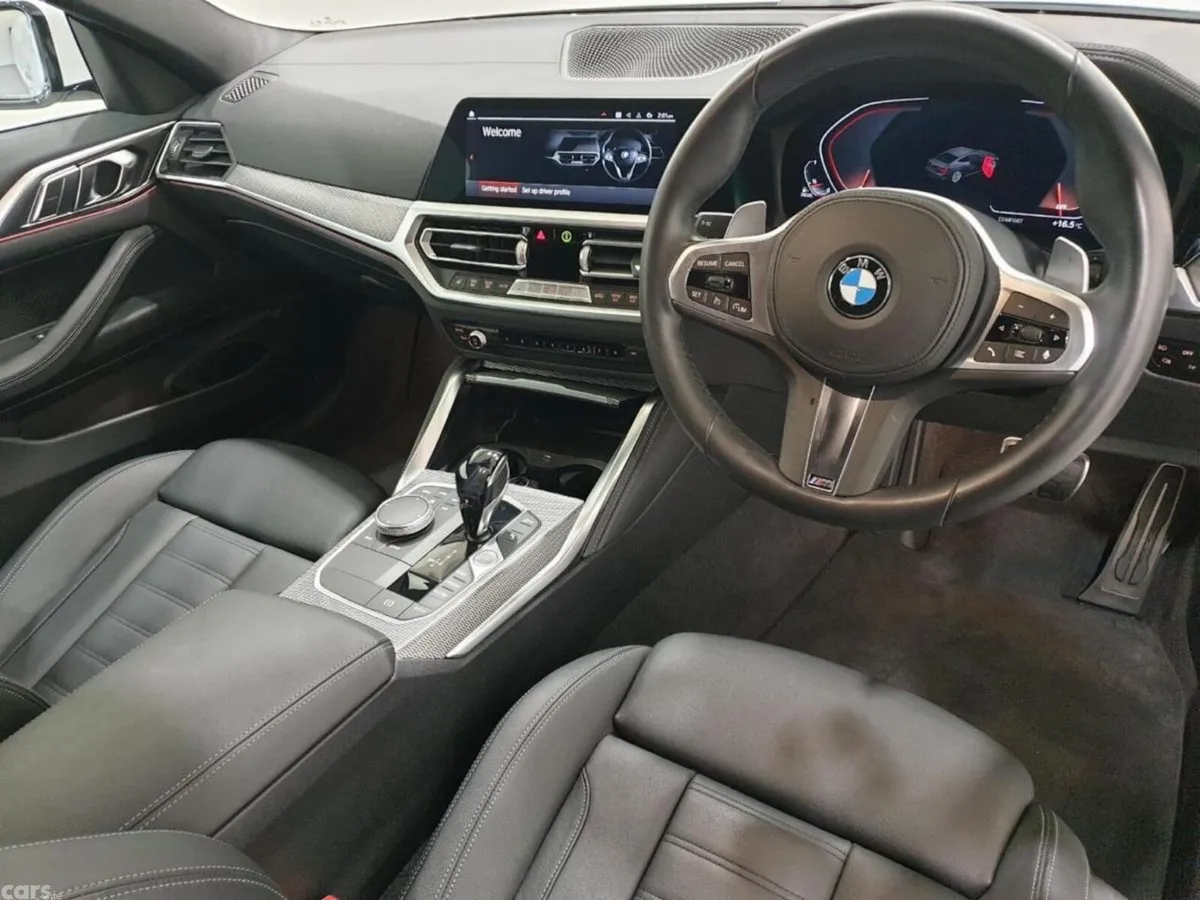 BMW 4-Series Coupe, Diesel Hybrid, 2021, White
