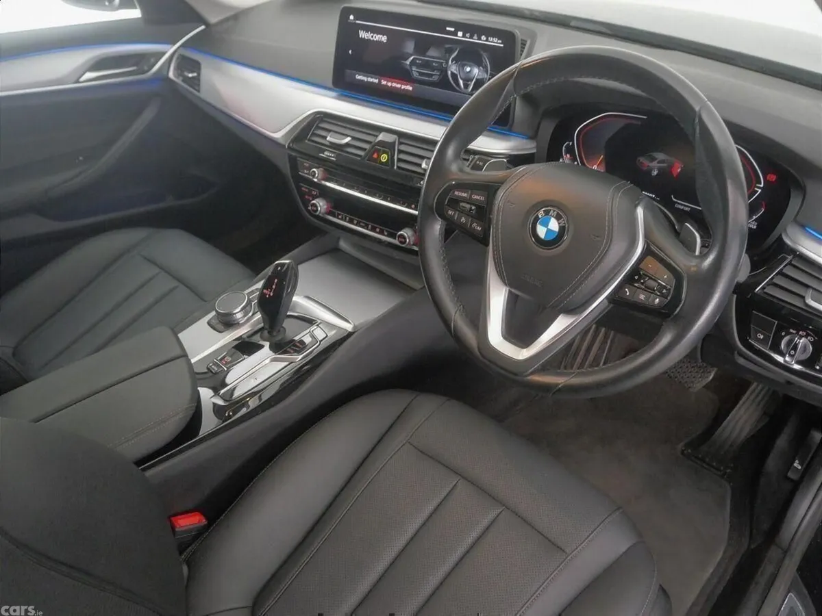 BMW 5-Series Saloon, Diesel Hybrid, 2023, Black