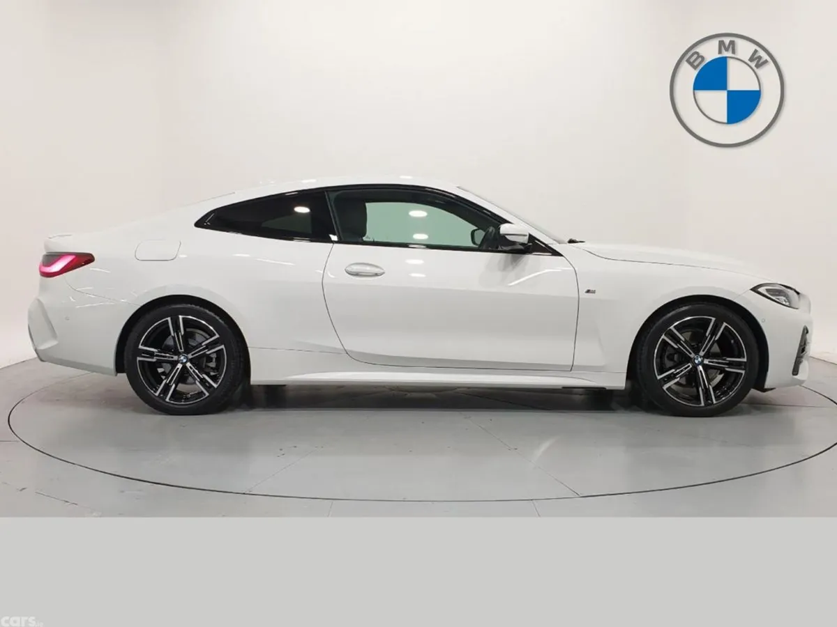 BMW 4-Series Coupe, Diesel Hybrid, 2021, White