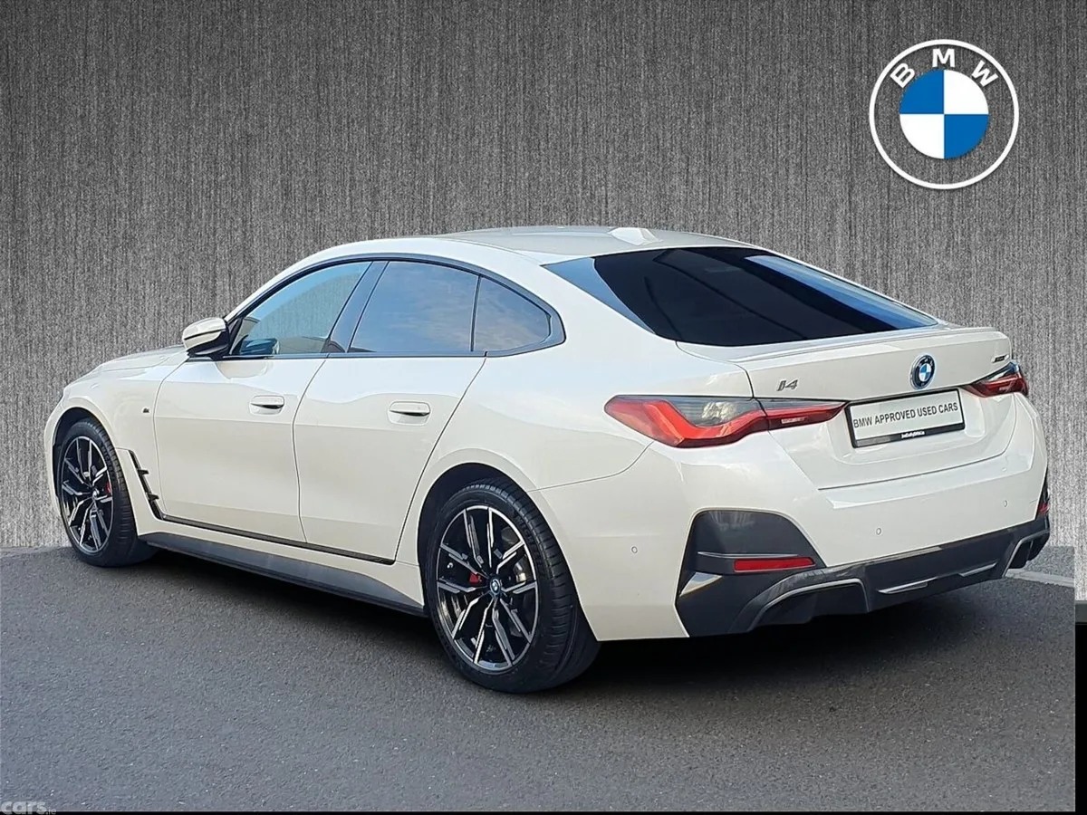 BMW i4 Hatchback, Electric, 2022, White