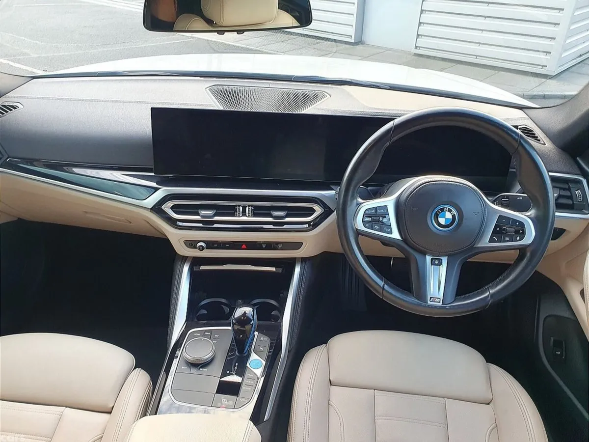 BMW i4 Hatchback, Electric, 2022, White