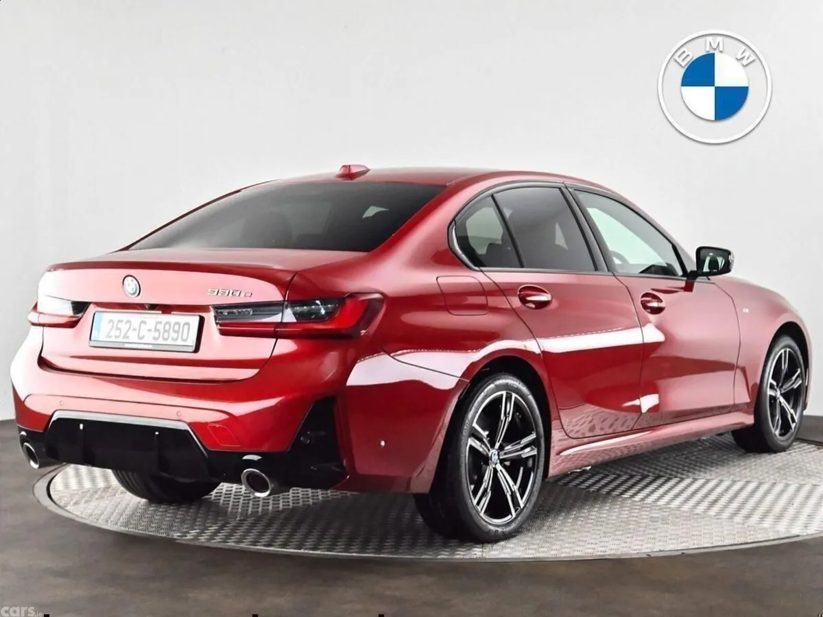 BMW 3-Series Saloon, Petrol Plug-in Hybrid, 2025, Red