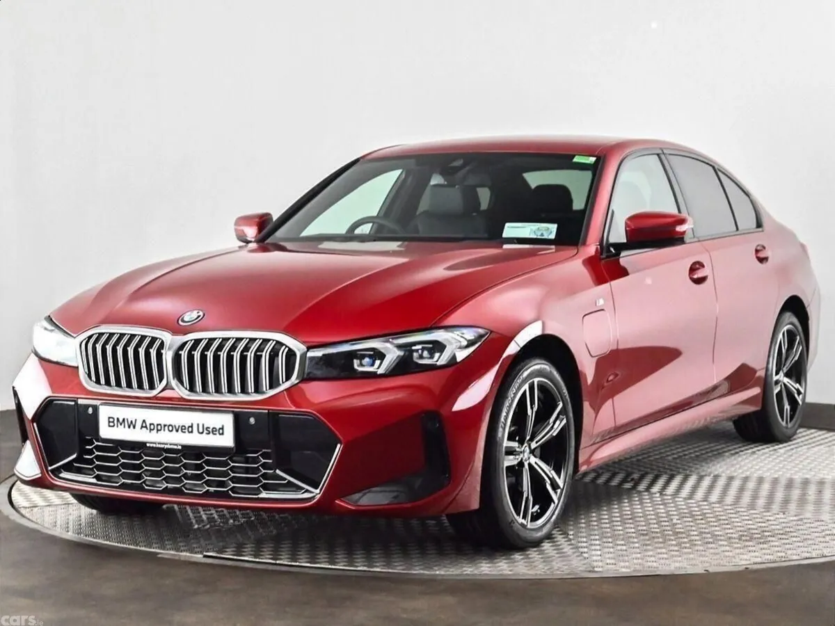 BMW 3-Series Saloon, Petrol Plug-in Hybrid, 2025, Red