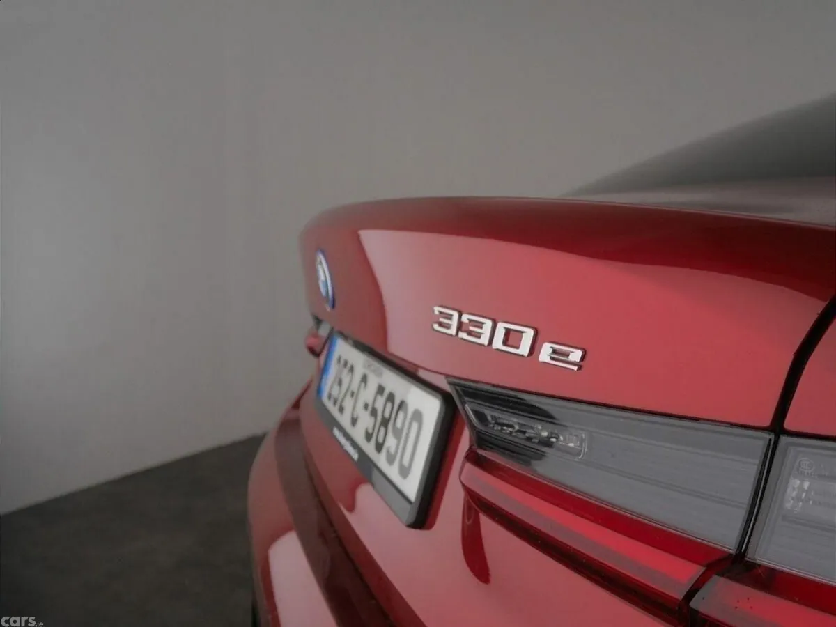 BMW 3-Series Saloon, Petrol Plug-in Hybrid, 2025, Red