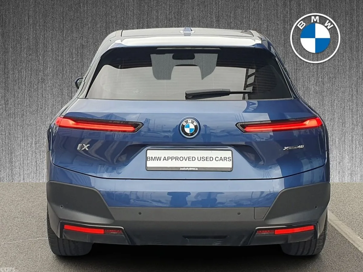 BMW iX SUV, Electric, 2023, Blue