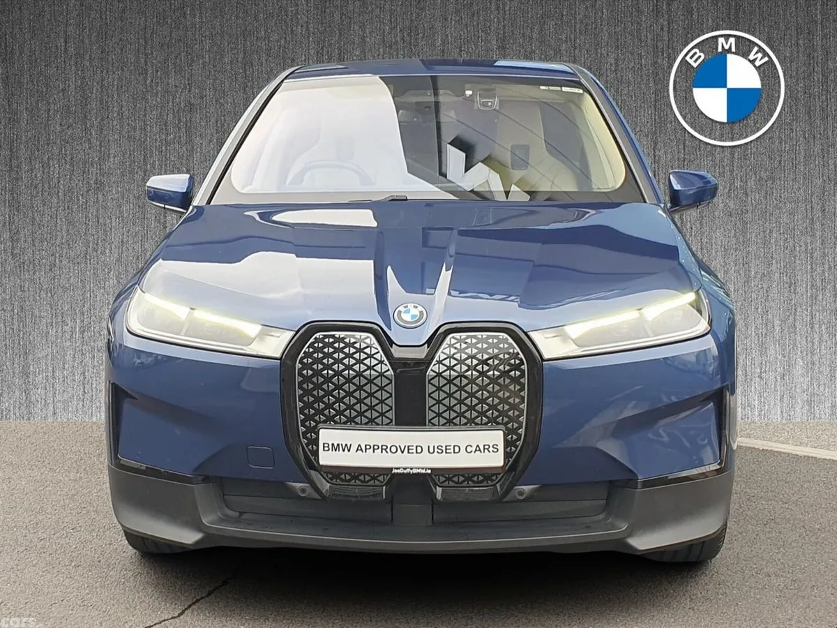 BMW iX SUV, Electric, 2023, Blue