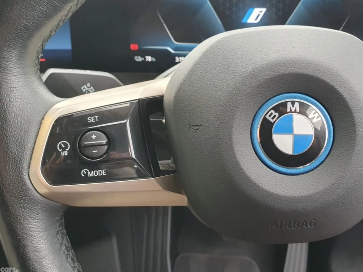 BMW iX SUV, Electric, 2023, Blue