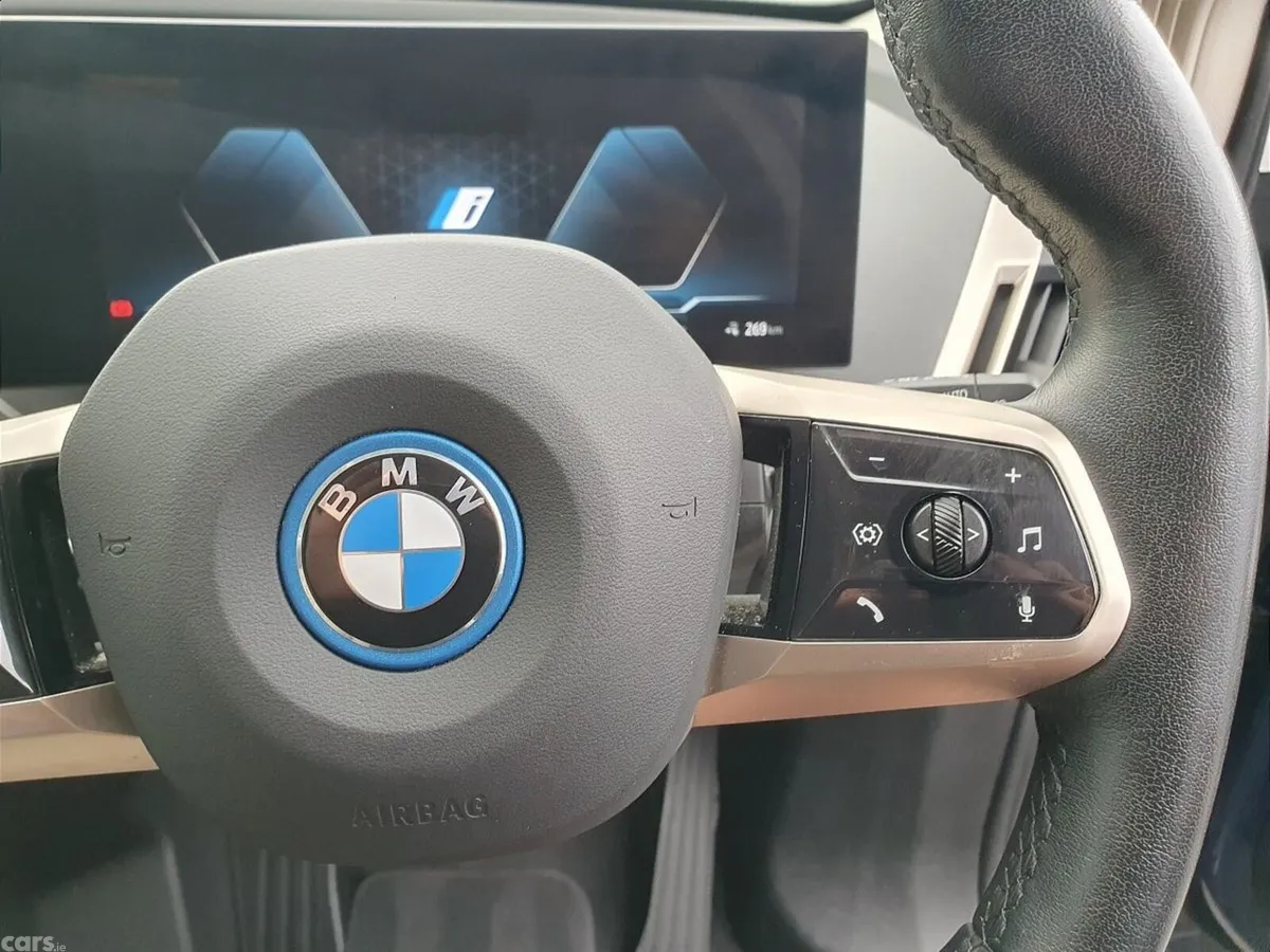 BMW iX SUV, Electric, 2023, Blue
