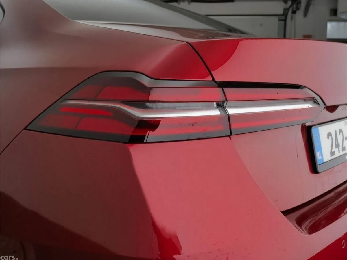 BMW 5-Series Saloon, Petrol Plug-in Hybrid, 2024, Red