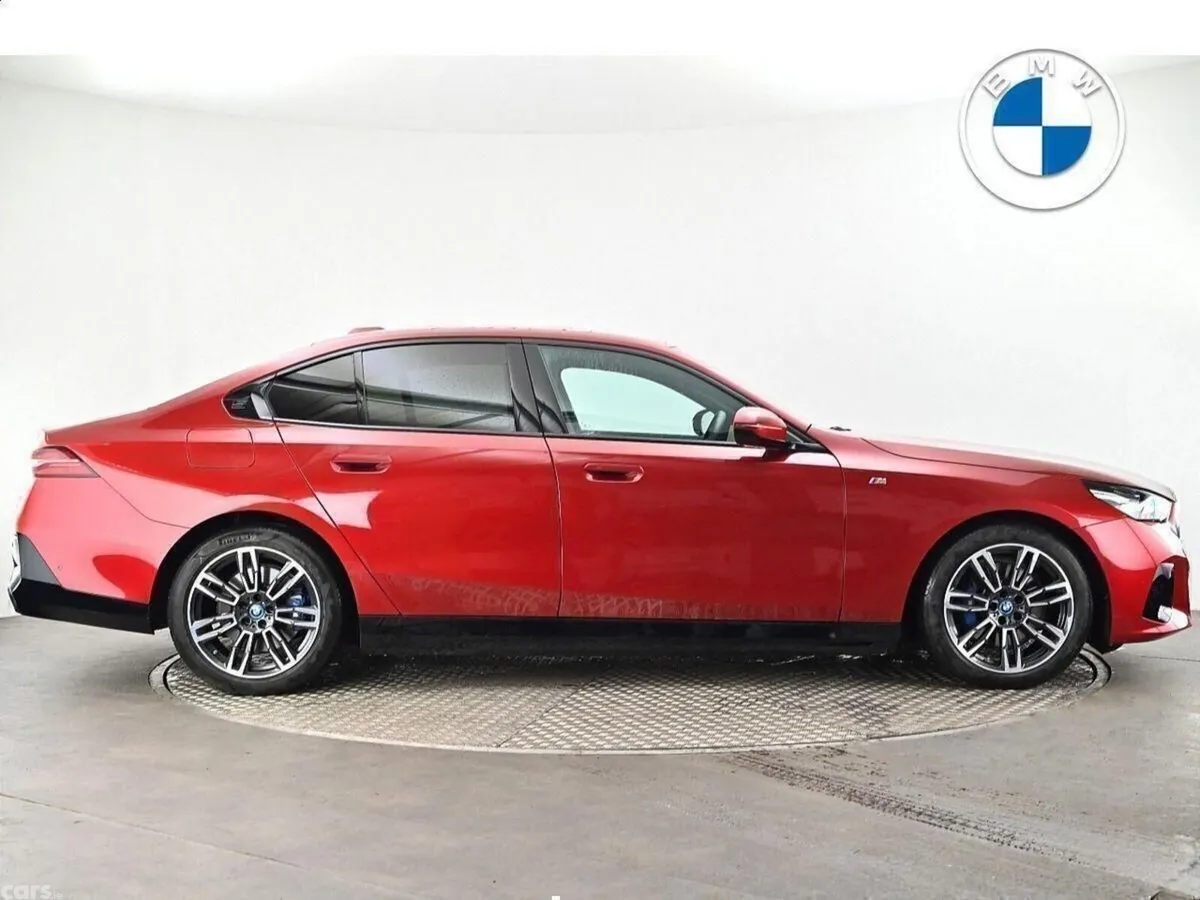 BMW 5-Series Saloon, Petrol Plug-in Hybrid, 2024, Red