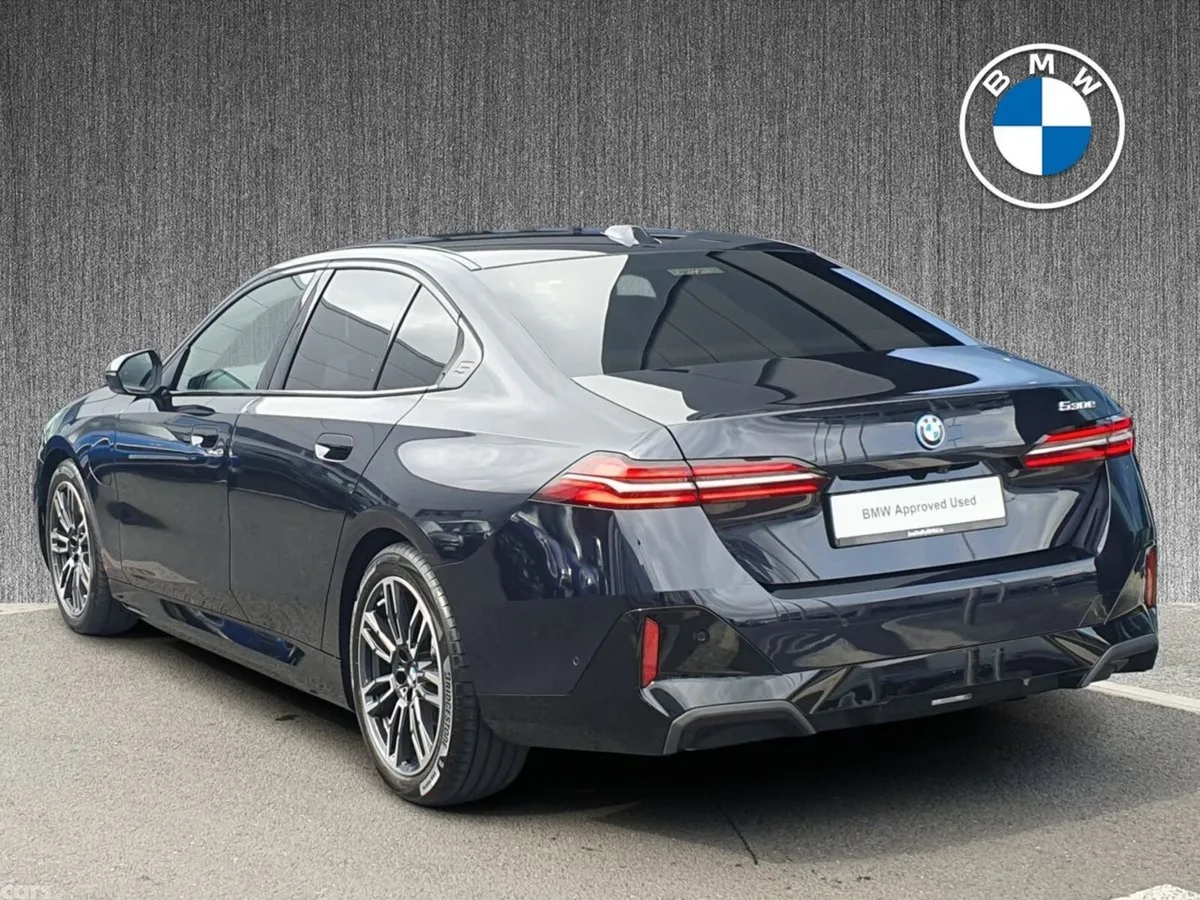 BMW 5-Series Saloon, Petrol Plug-in Hybrid, 2026, Black