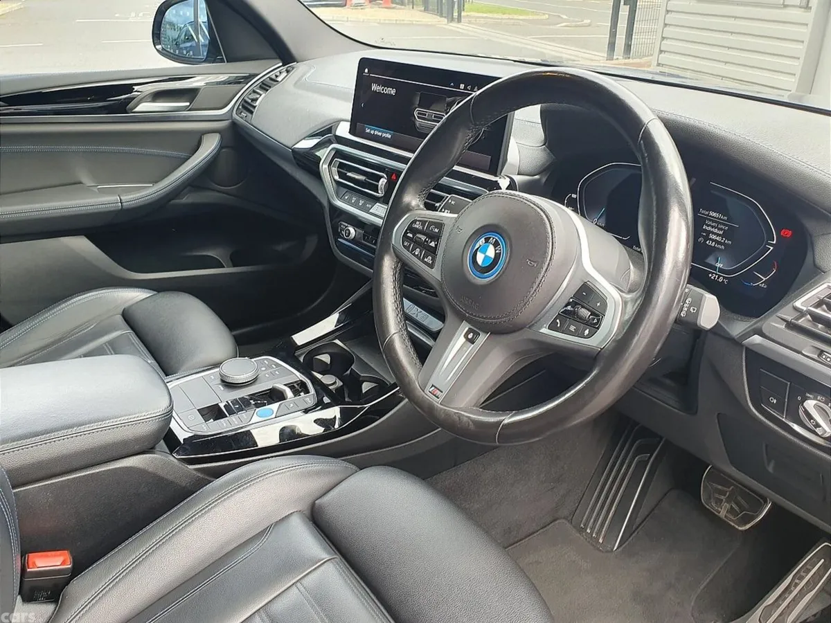 BMW iX3 SUV, Electric, 2023, Blue
