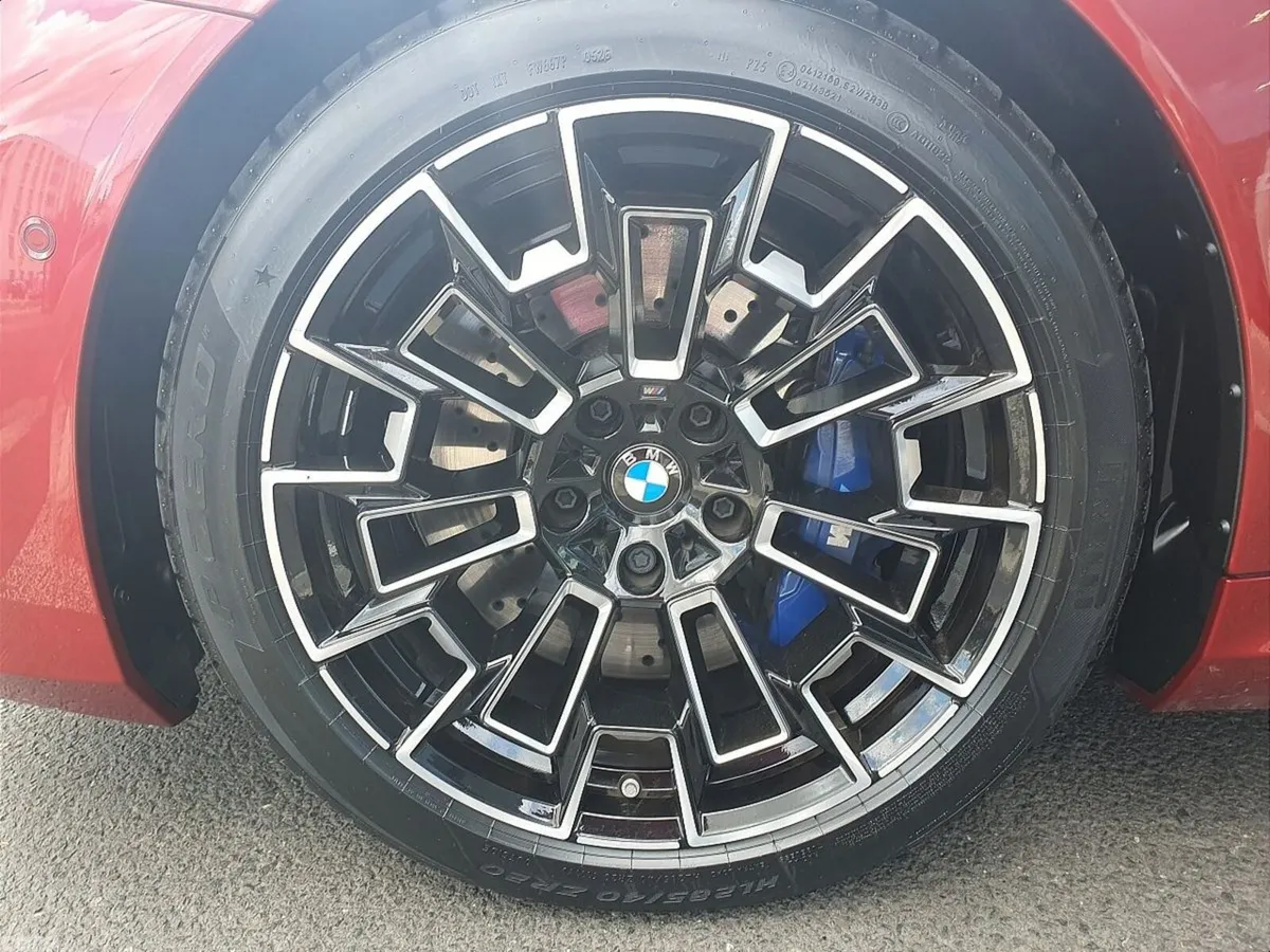 BMW M5 Saloon, Petrol Plug-in Hybrid, 2025, Red