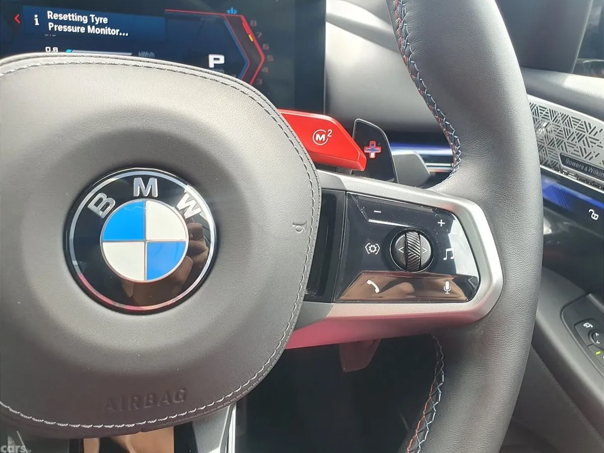 BMW M5 Saloon, Petrol Plug-in Hybrid, 2025, Red