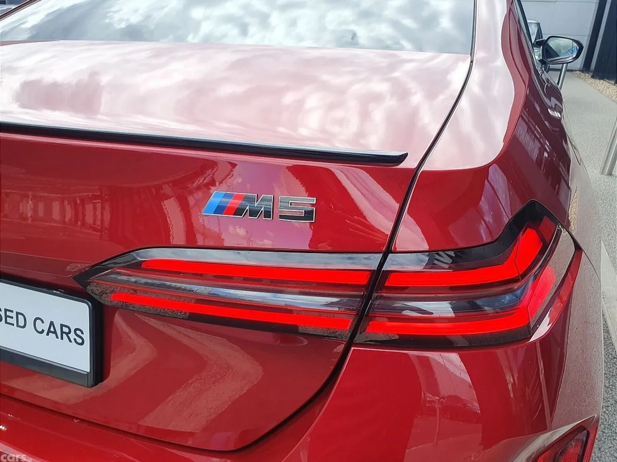 BMW M5 Saloon, Petrol Plug-in Hybrid, 2025, Red