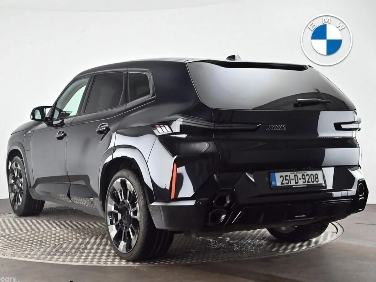 BMW XM SUV, Petrol Plug-in Hybrid, 2025, Black