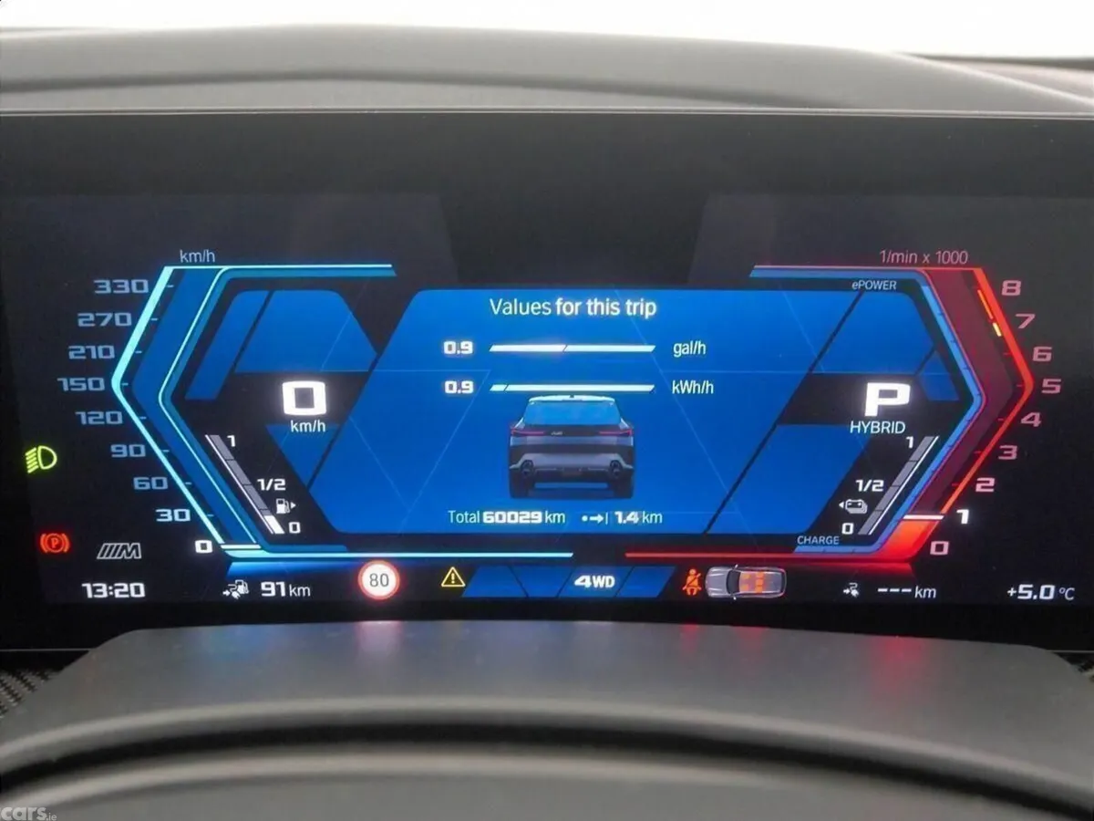 BMW XM SUV, Petrol Plug-in Hybrid, 2025, Black