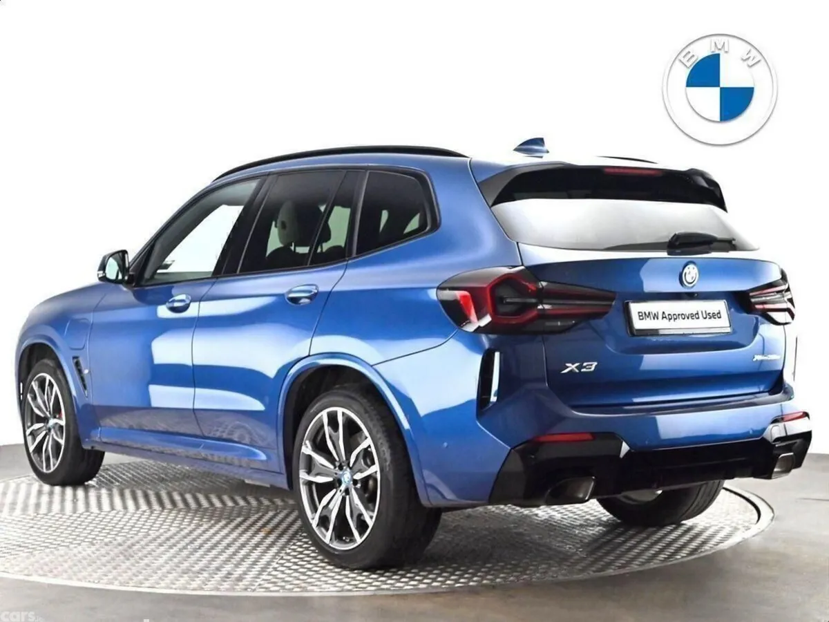 BMW X3 SUV, Petrol Plug-in Hybrid, 2024, Blue