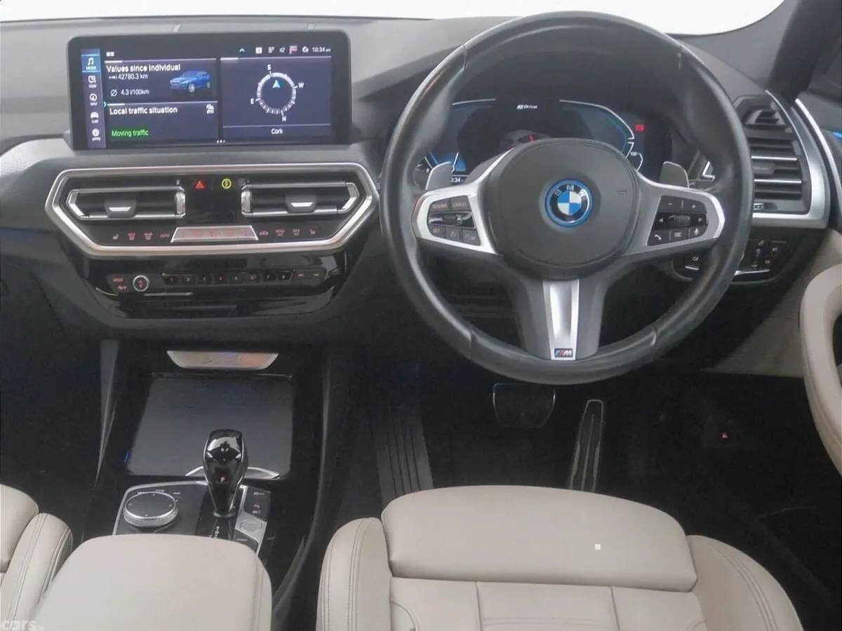 BMW X3 SUV, Petrol Plug-in Hybrid, 2024, Blue