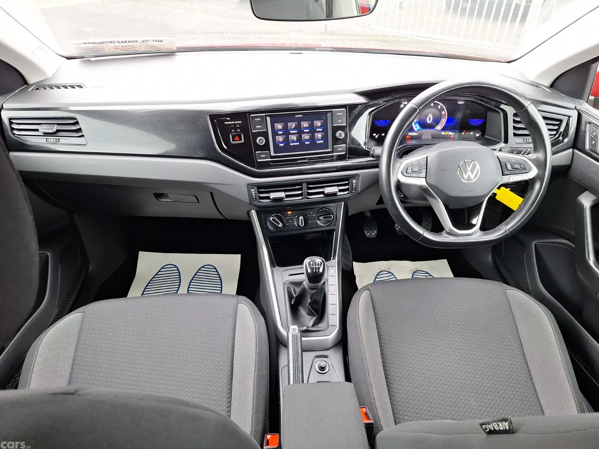 Volkswagen Polo Hatchback, Petrol, 2023, Red
