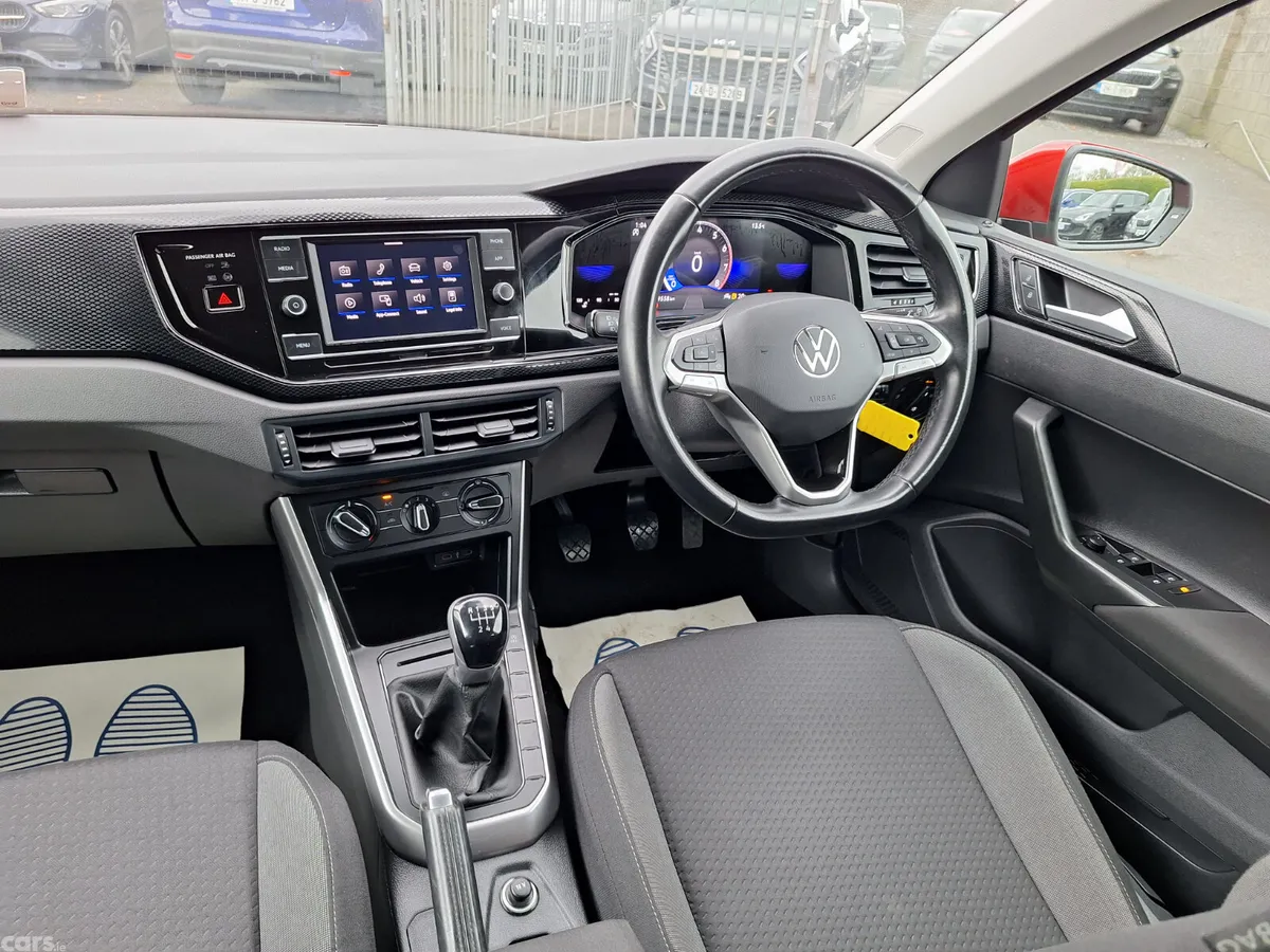 Volkswagen Polo Hatchback, Petrol, 2023, Red