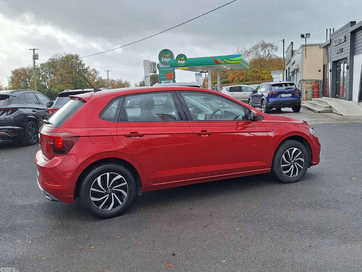 Volkswagen Polo Hatchback, Petrol, 2023, Red