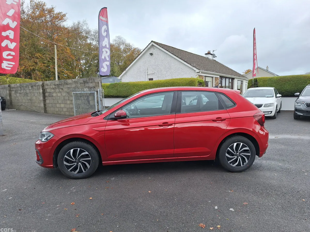 Volkswagen Polo Hatchback, Petrol, 2023, Red