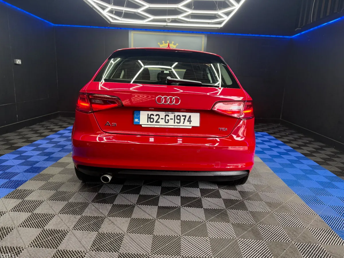 Audi A3 Hatchback, Diesel, 2016, Red