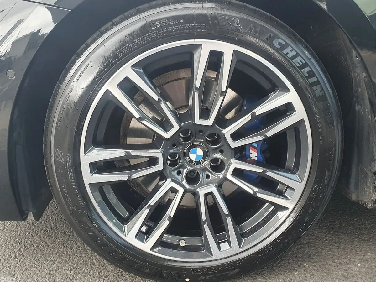BMW 5-Series Saloon, Petrol Hybrid, 2024, Black
