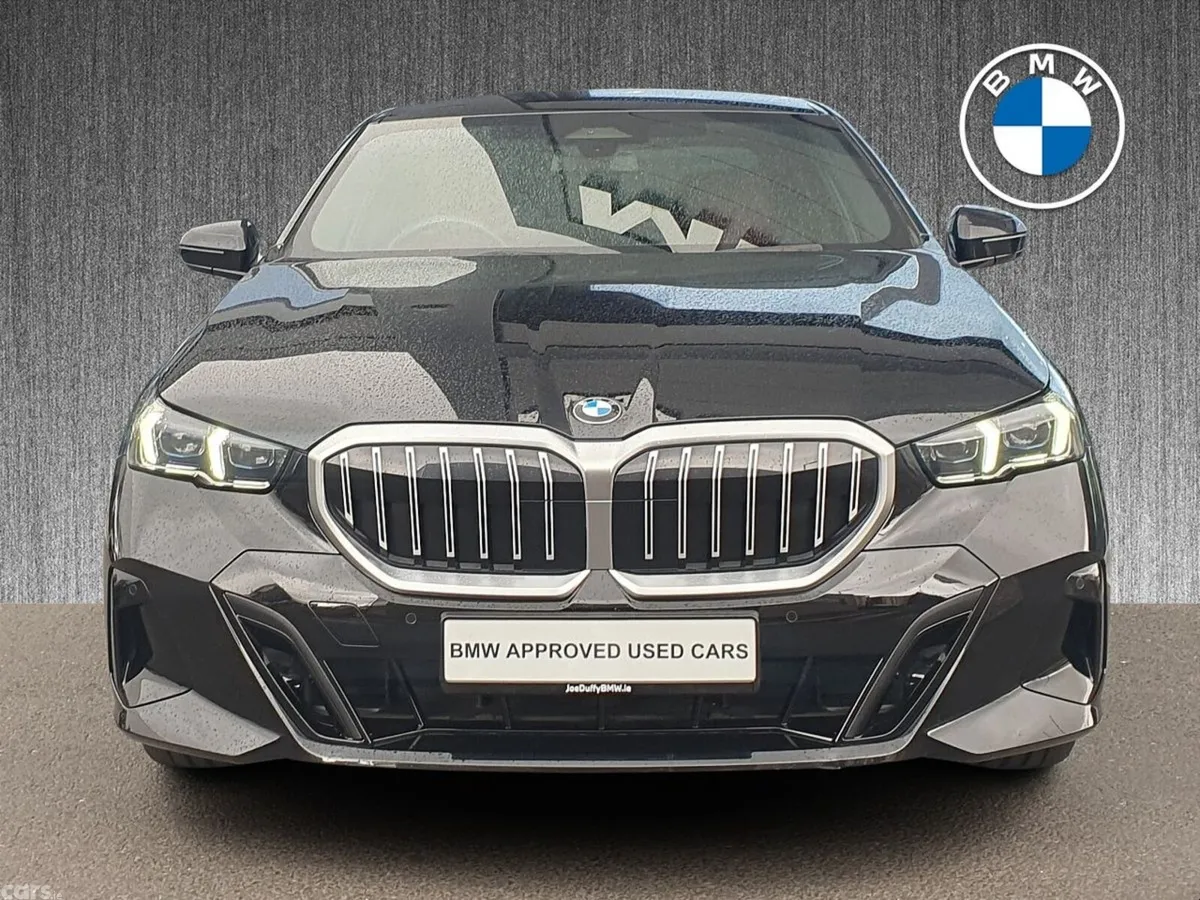 BMW 5-Series Saloon, Petrol Hybrid, 2024, Black