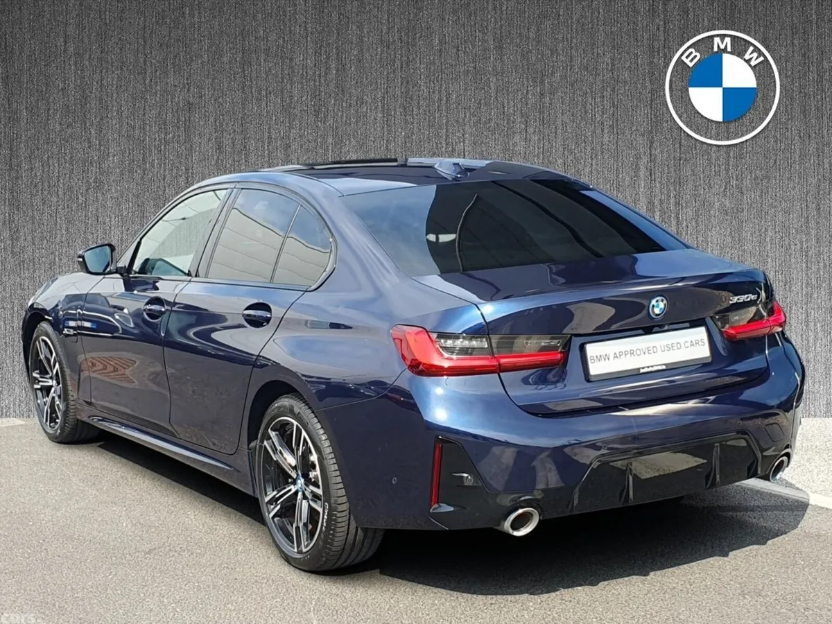 BMW 3-Series Saloon, Petrol Plug-in Hybrid, 2023, Blue