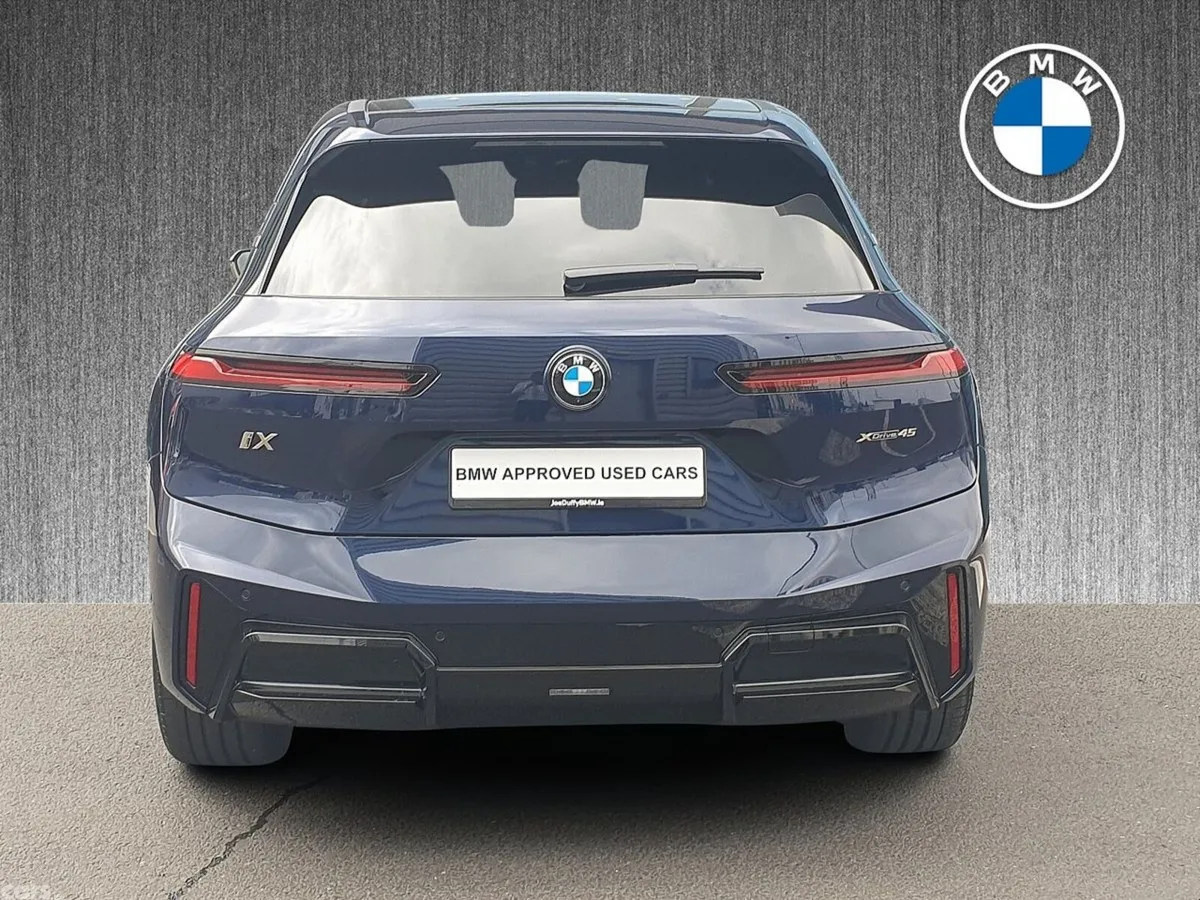 BMW iX SUV, Electric, 2025, Blue