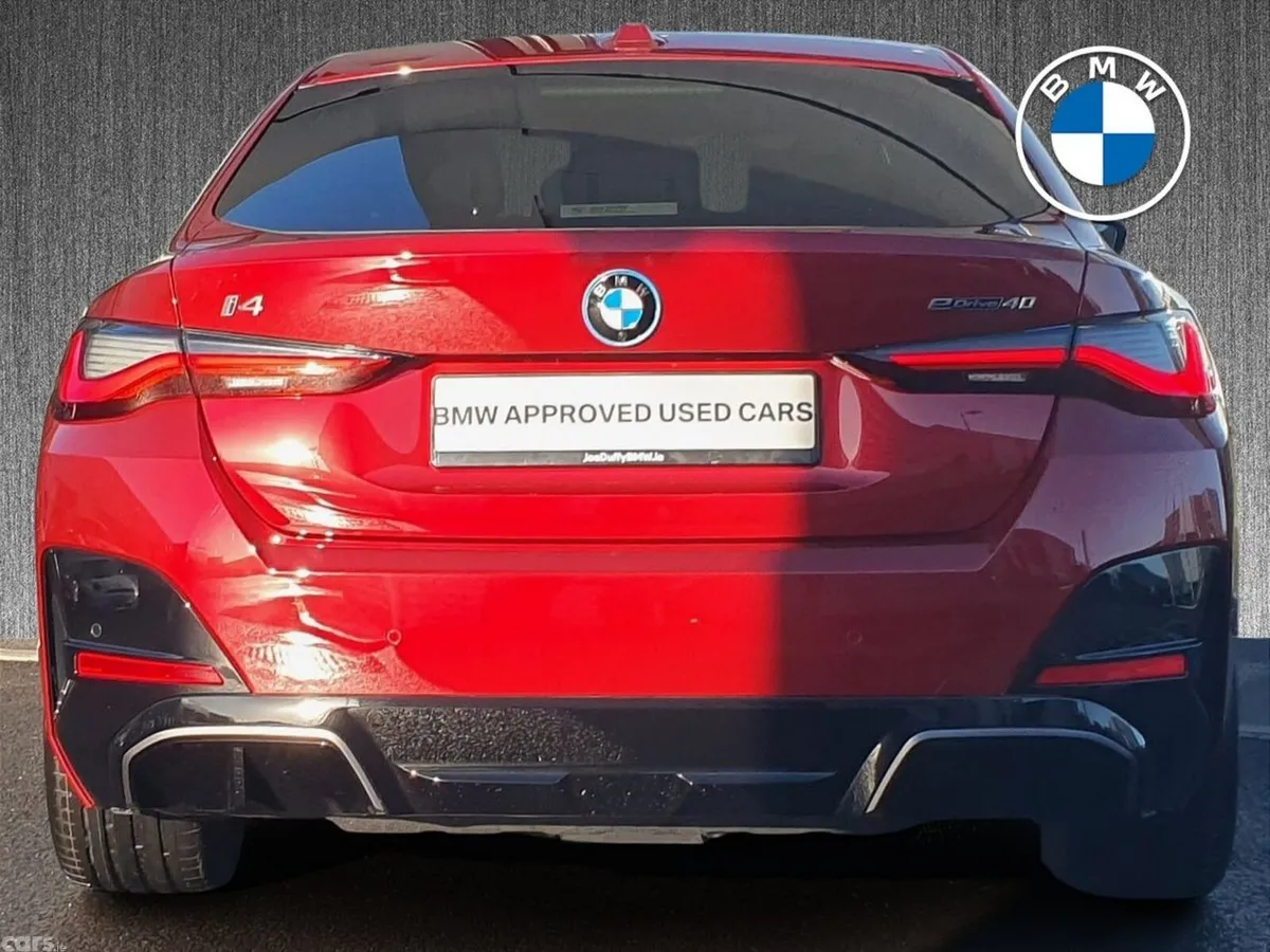 BMW i4 Hatchback, Electric, 2026, Red