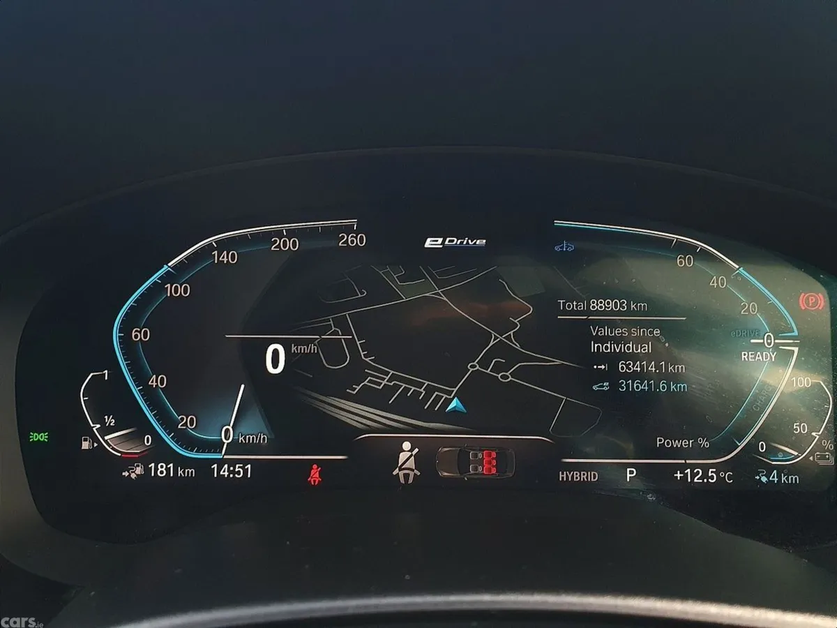 BMW 5-Series Saloon, Petrol Plug-in Hybrid, 2021, Black