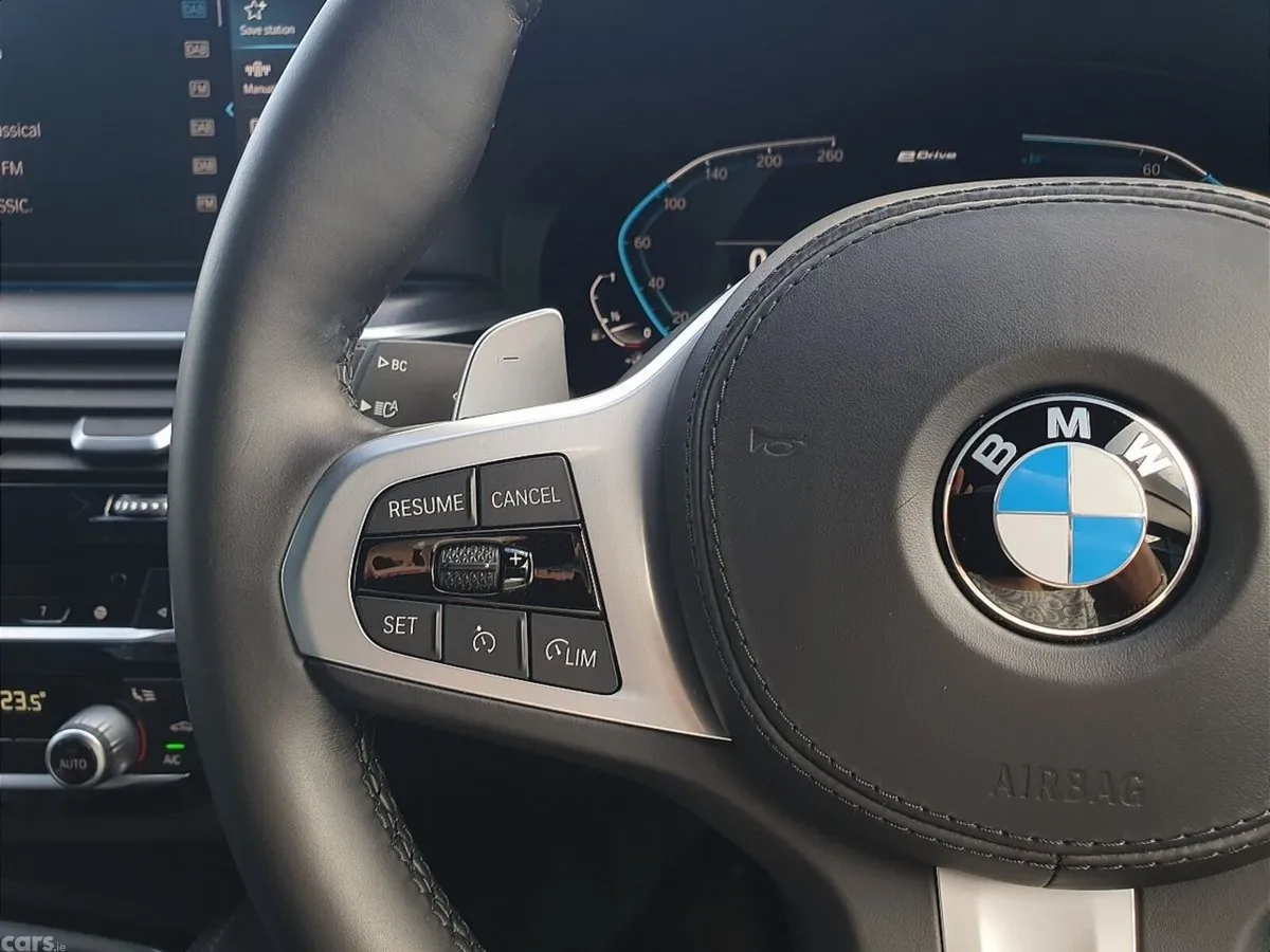 BMW 5-Series Saloon, Petrol Plug-in Hybrid, 2021, Black