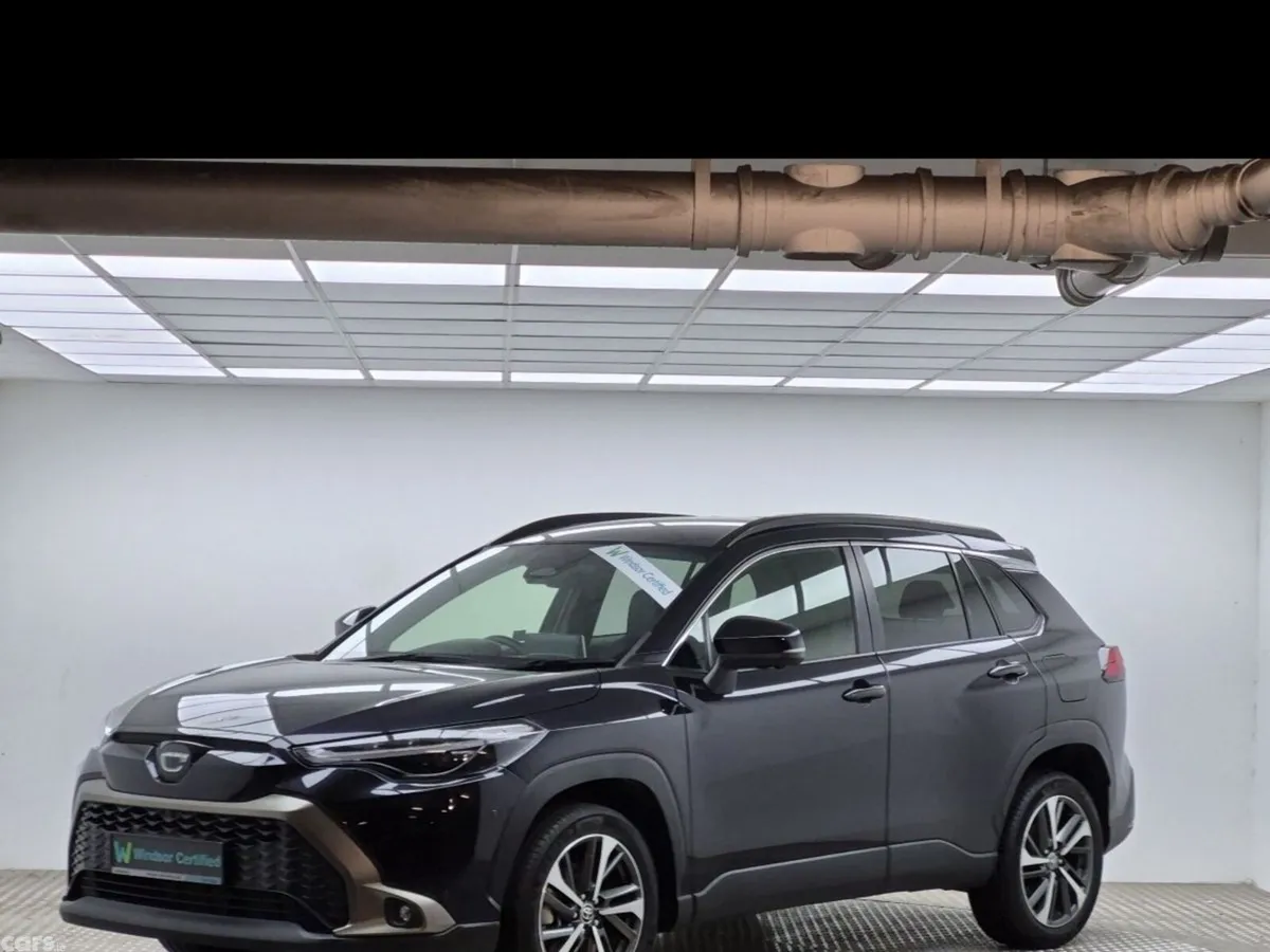 Toyota Corolla Cross SUV, Petrol Hybrid, 2024, Black