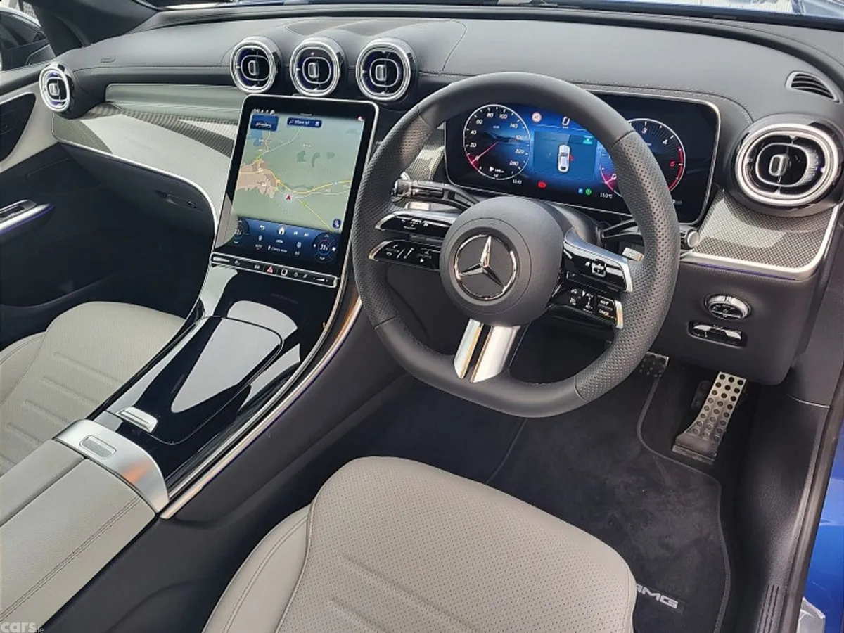 Mercedes-Benz GLC SUV, Diesel Hybrid, 2027, Blue